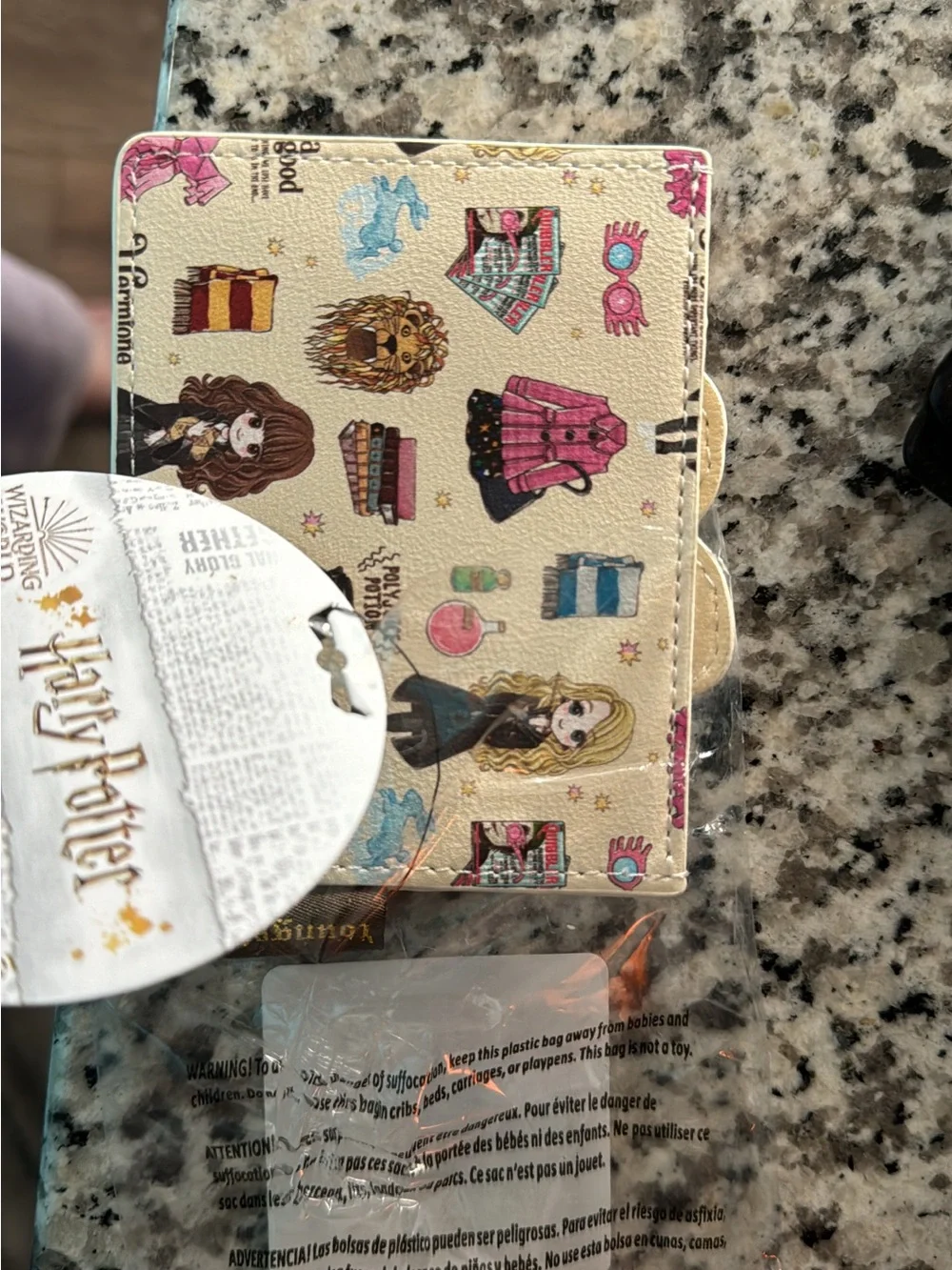 Warner Bros. Harry Potter Luna Lovegood and Hermione Granger Chibi Card Holder